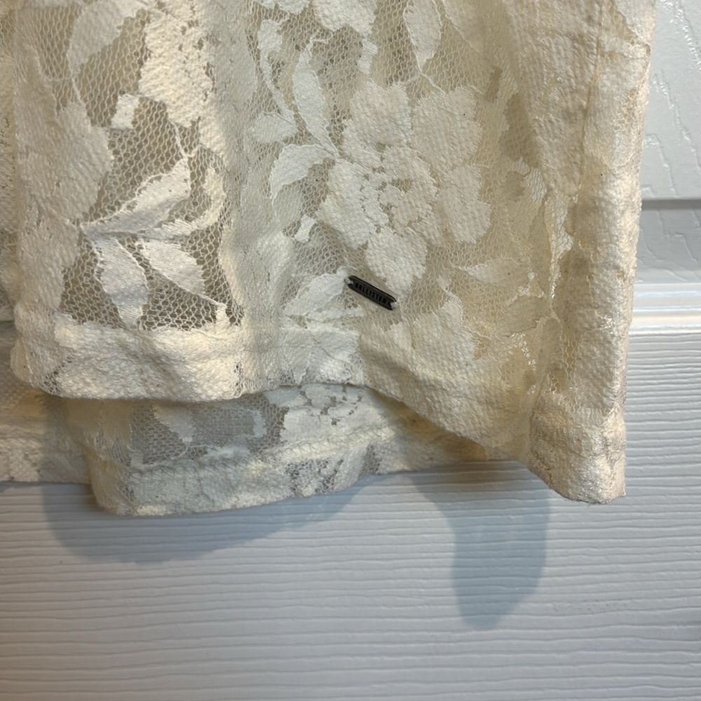 🔴 White lace top - Picture 6 of 6